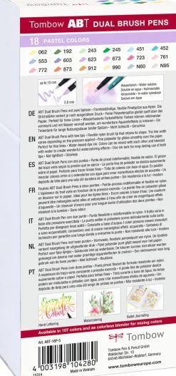 Tombow ABT Dual Brush 18P-5 Pastel (18)