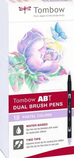 Tombow ABT Dual Brush 18P-5 Pastel (18)