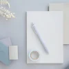 Tombow ballpoint pen MONO graph Lite smokey blue