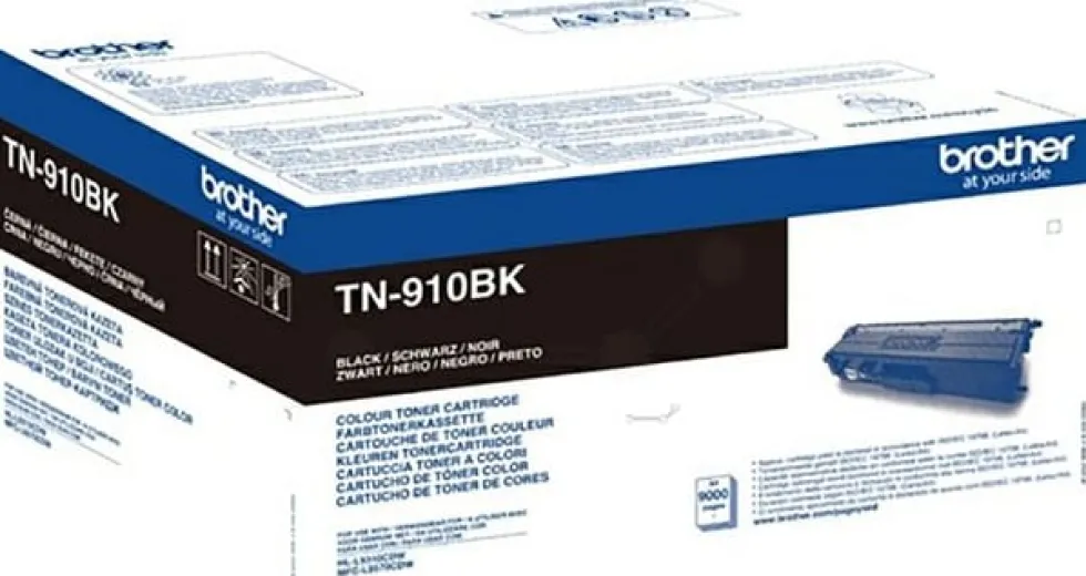 Toner BROTHER TN910BK Svart