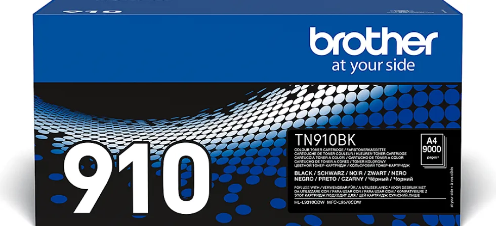 Toner BROTHER TN910BK Svart