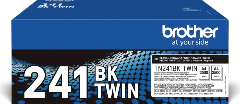 Toner BROTHER TN241BK 2x2,5K svart 2/fp