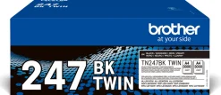 Toner BROTHER TN247BK 2x3K svart 2/fp
