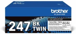 Toner BROTHER TN247BK 2x3K svart 2/fp
