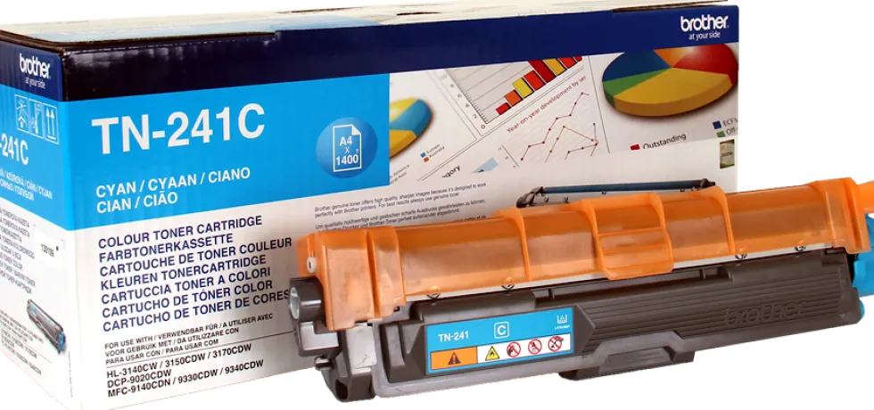 Toner BROTHER TN241C 1,4K cyan