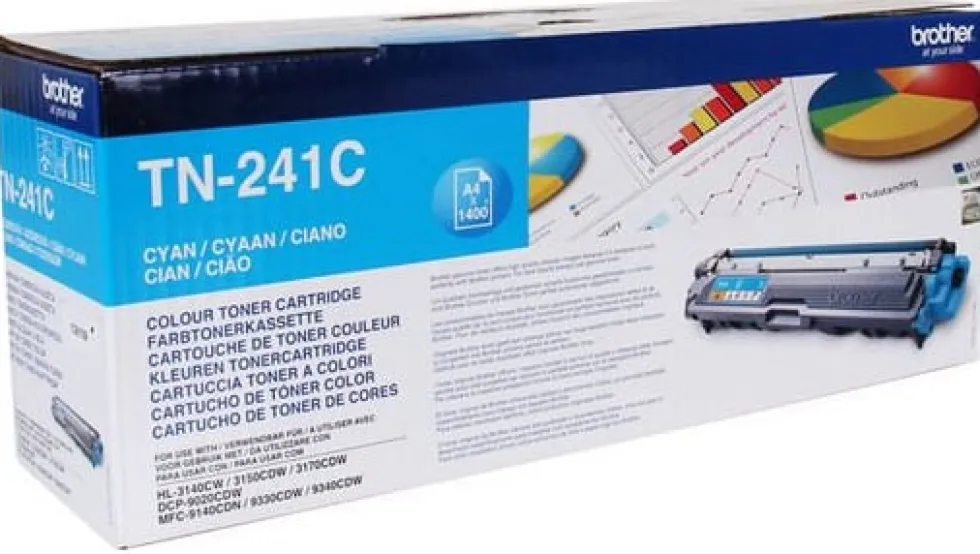 Toner BROTHER TN241C 1,4K cyan