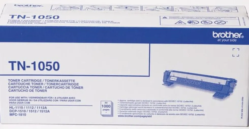 Toner BROTHER TN 1050 1K svart