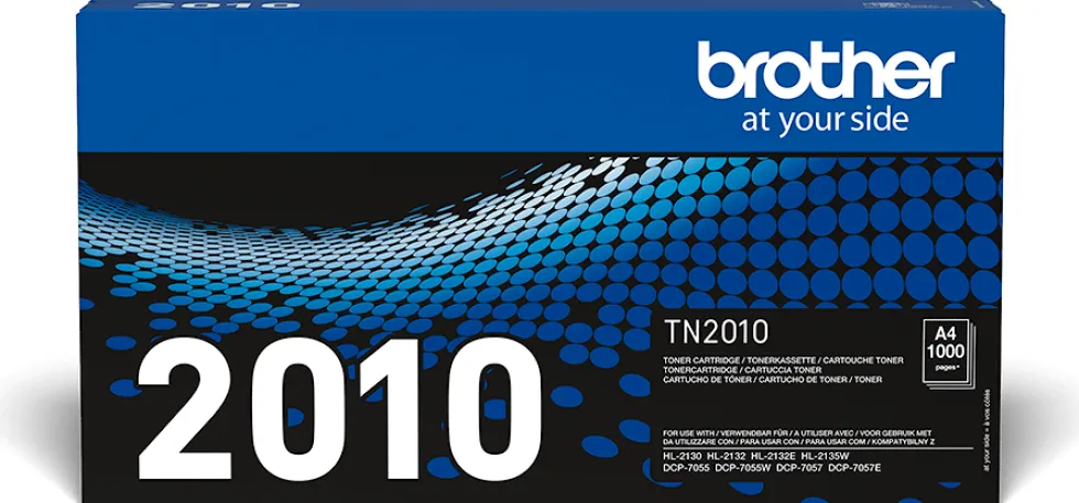 Toner BROTHER TN2010 1K svart