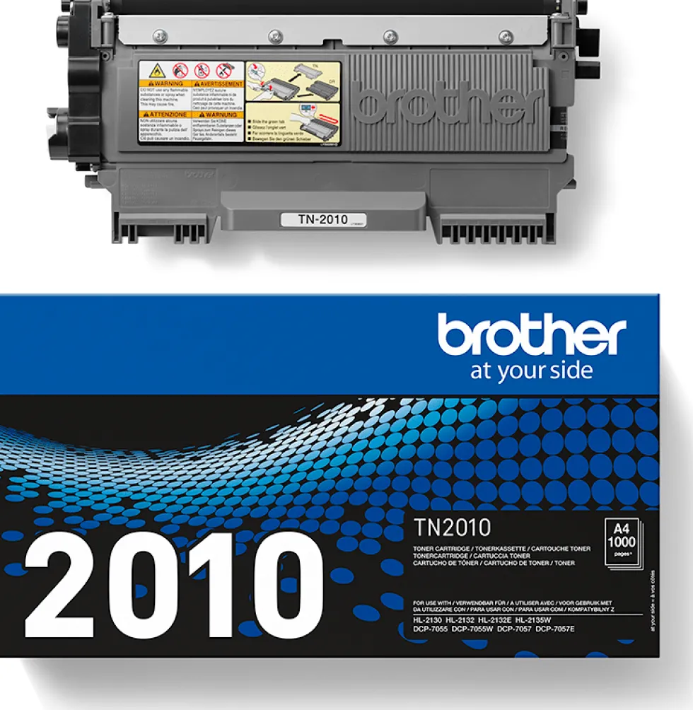 Toner BROTHER TN2010 1K svart