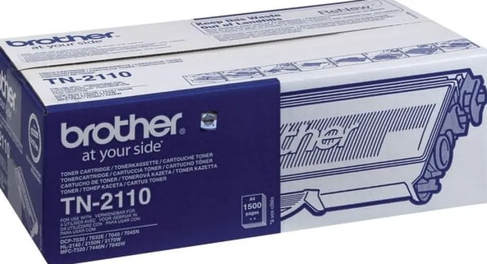 Toner BROTHER TN2110 1,5K svart