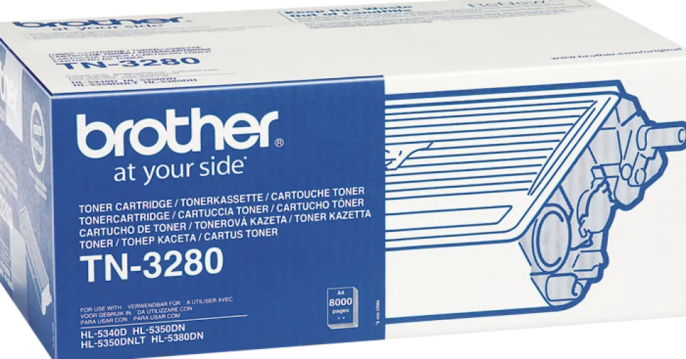 Toner BROTHER TN3280 8K svart