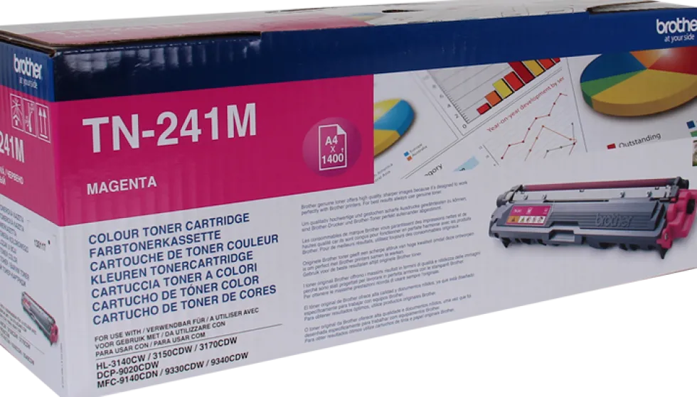 Toner BROTHER TN241M 1,4K magenta