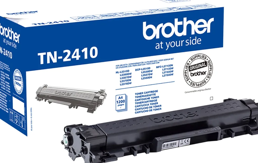 Toner BROTHER TN2410 Svart