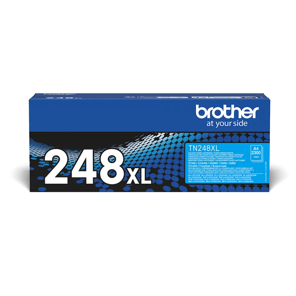 Toner BROTHER TN248XLC 2,3K cyan