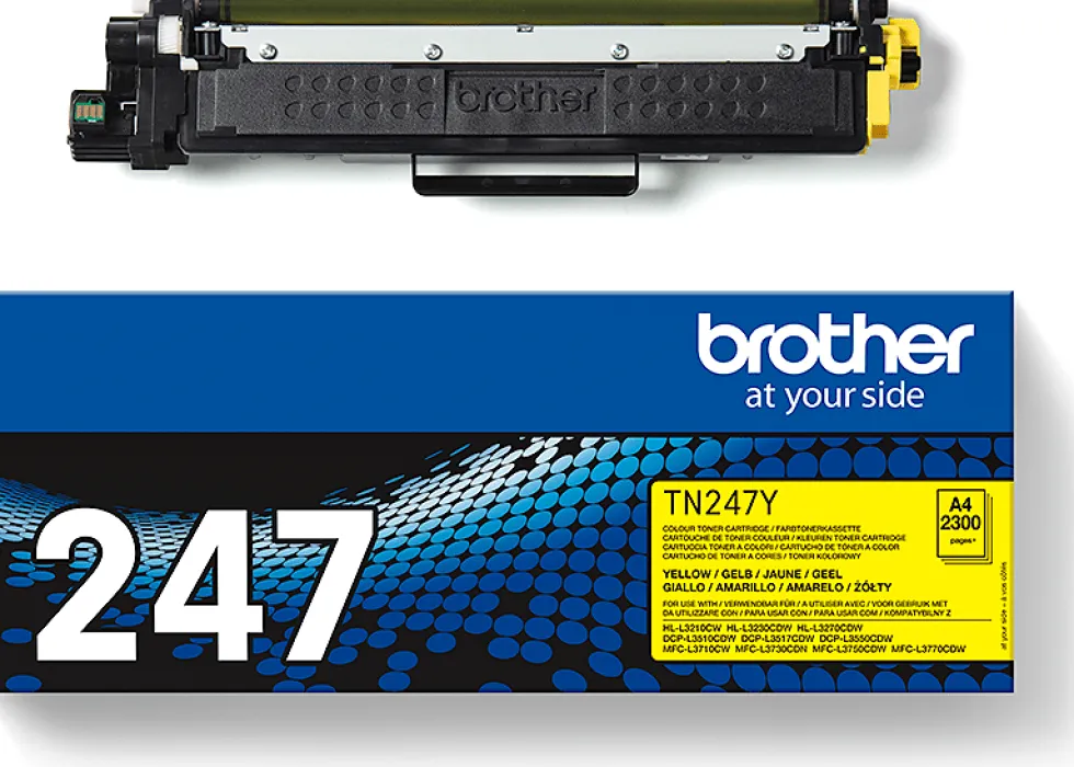 Toner BROTHER TN247Y 2,3K gul