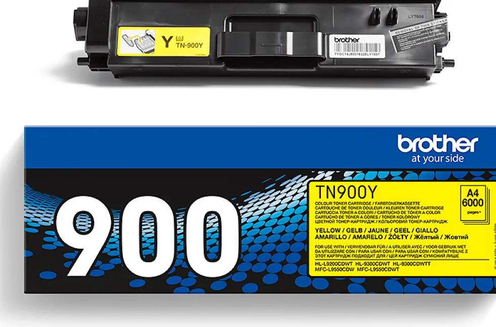 Toner BROTHER TN900Y 6K gul
