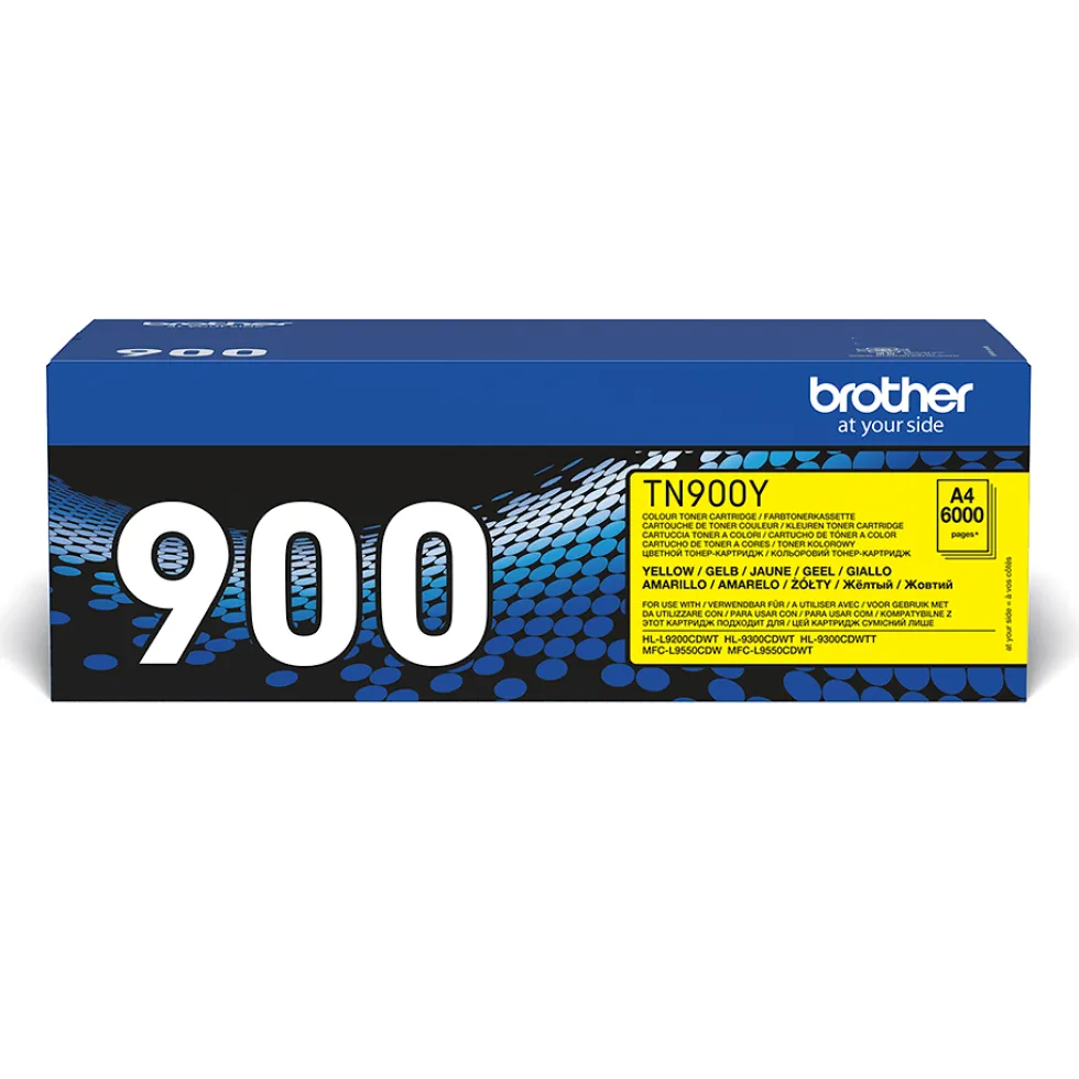 Toner BROTHER TN900Y 6K gul