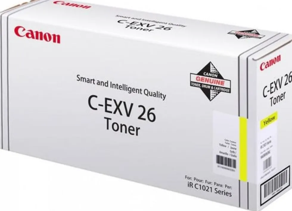 Toner CANON 1657B006 C-EXV26 6K gul