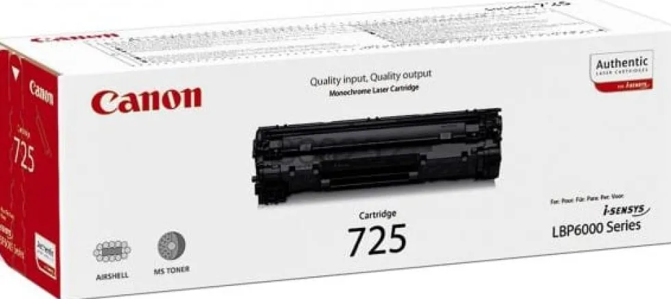 Toner CANON 3484B002 CRG725 1,6K svart