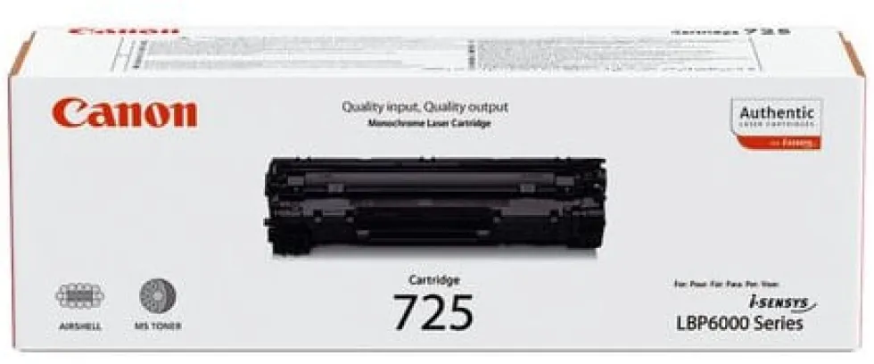 Toner CANON 3484B002 CRG725 1,6K svart
