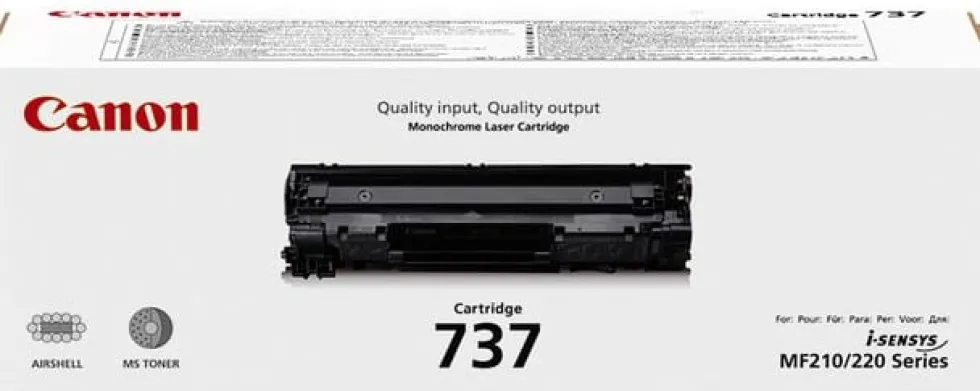 Toner CANON 9435B002 CRG 737 2,4K svart