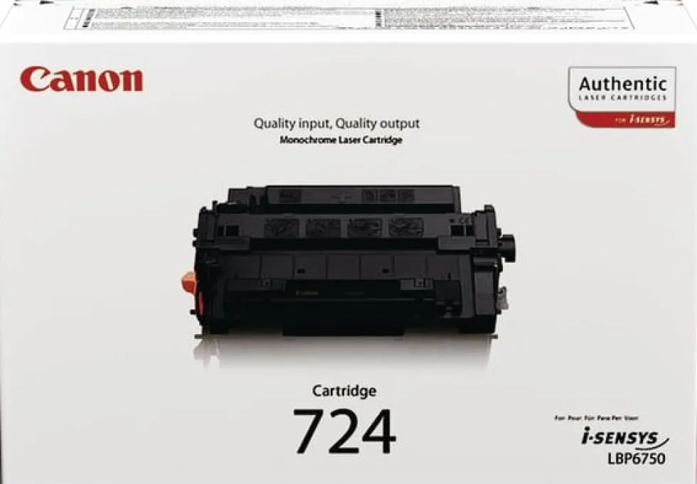 Toner CANON 3481B002 CRG724 6K svart