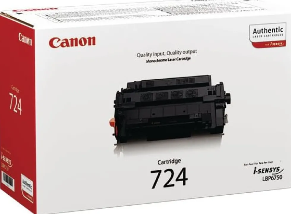 Toner CANON 3481B002 CRG724 6K svart