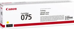 Toner CANON CRG 075 1,3K gul