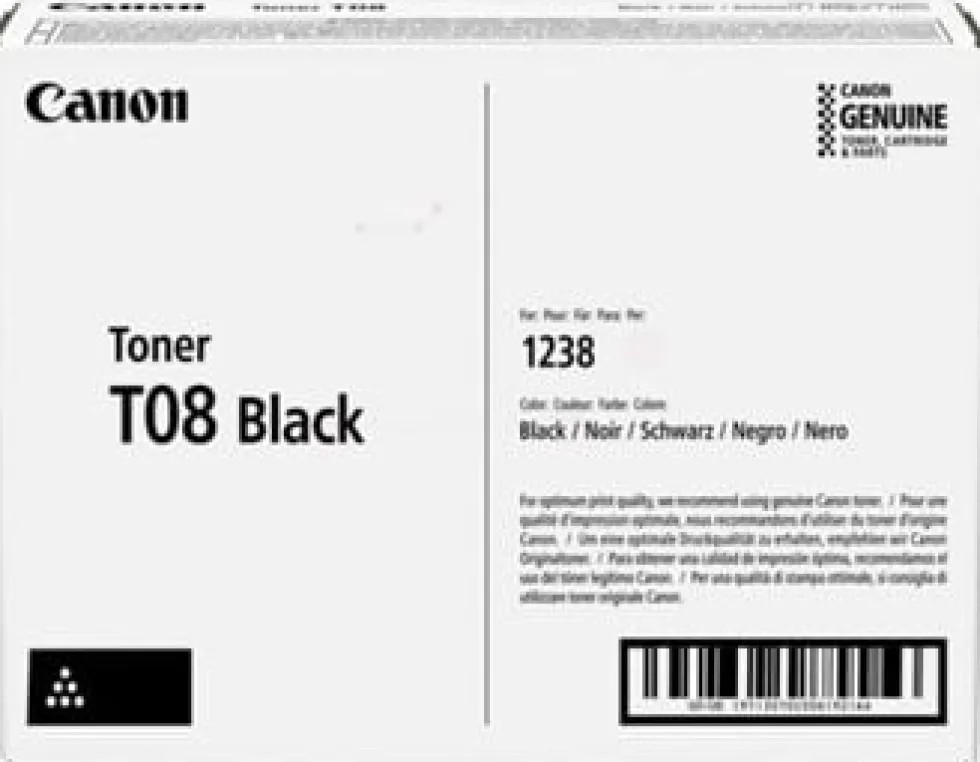 Toner CANON T08 25K svart