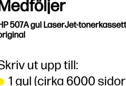 Toner HP CE402A 507A Gul
