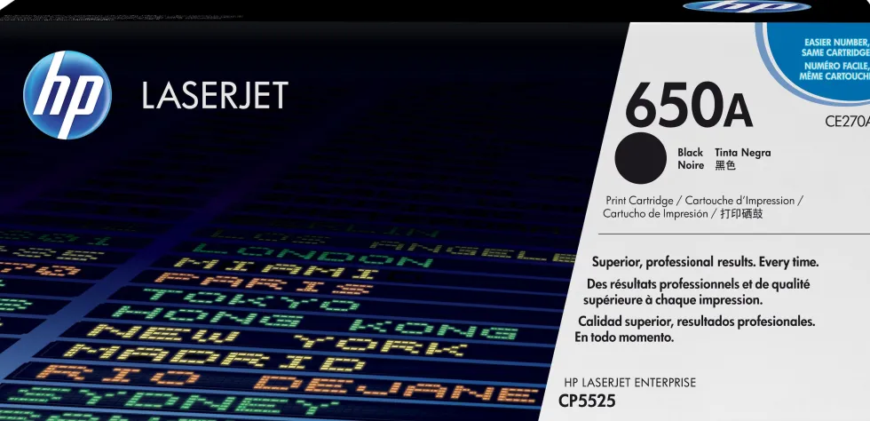 Toner HP CE270A 650A Svart