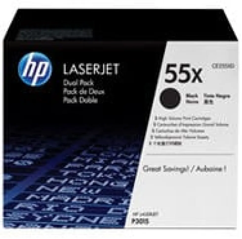 Toner HP CE255XD 55X 25K Svart 2/FP