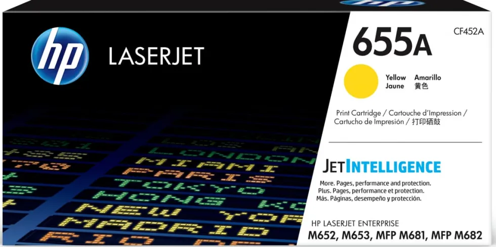 Toner HP CF452A 655A Gul
