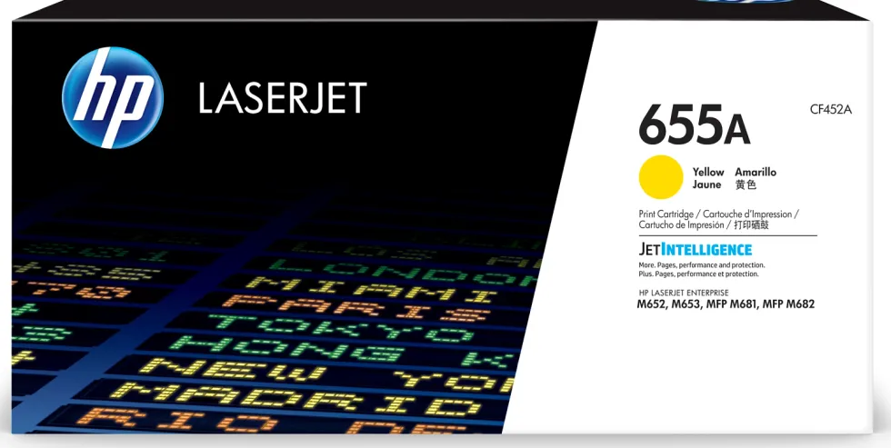 Toner HP CF452A 655A Gul