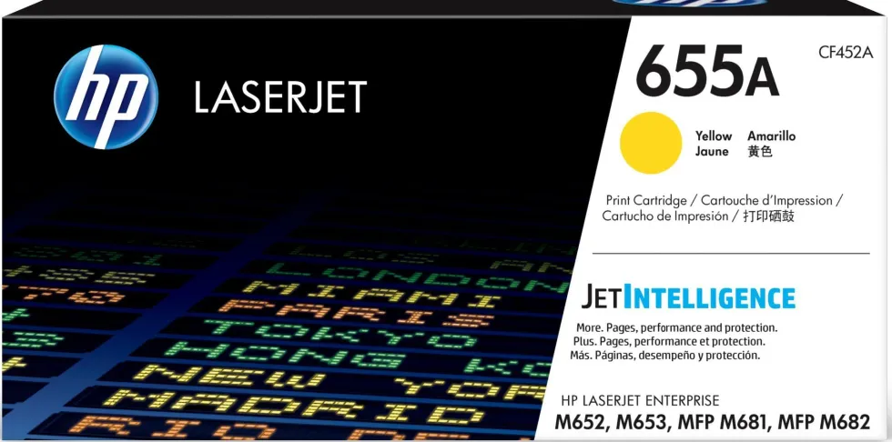 Toner HP CF452A 655A Gul