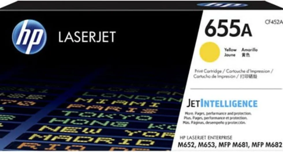 Toner HP CF452A 655A Gul