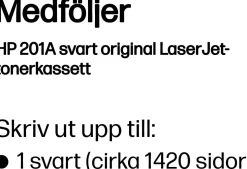 Toner HP CF400A 201A Svart