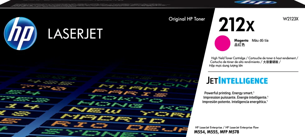 Toner HP W2123X 212X 10K magenta
