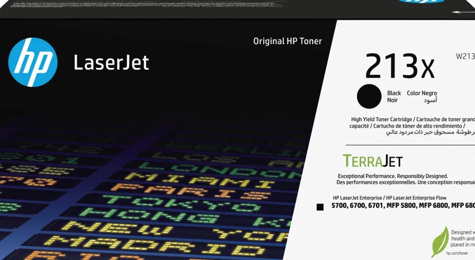 Toner HP W2130X 213X 9K svart