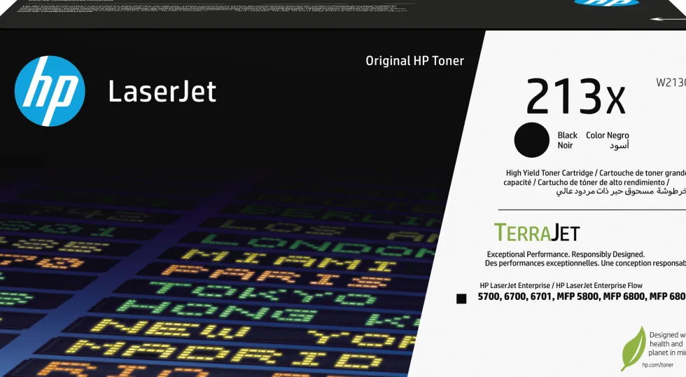 Toner HP W2130X 213X 9K svart