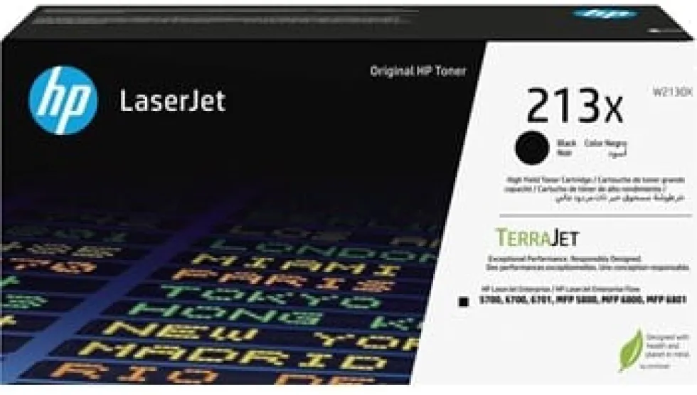 Toner HP W2130X 213X 9K svart
