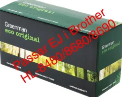 Tonerkassett Greenman Brother TN­-3280 jumbo svart