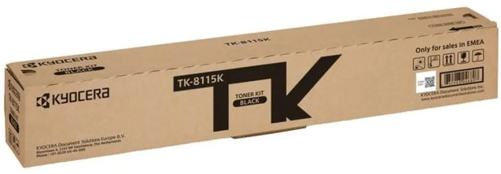 Toner KYOCERA TK-8115BK Svart