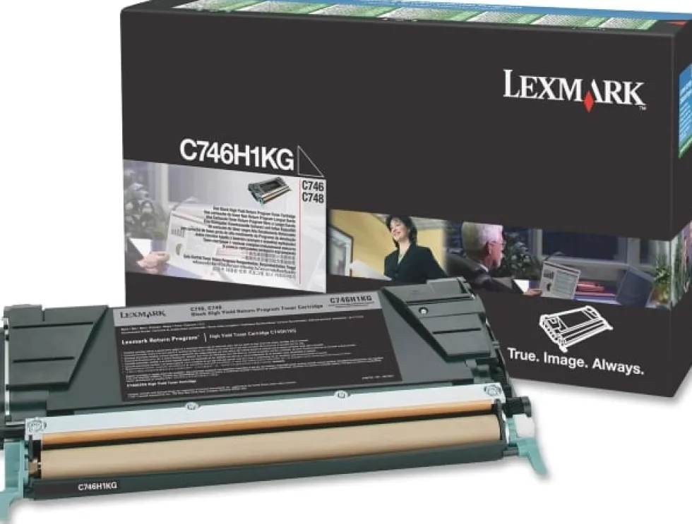Toner LEXMARK C746H1KG 12K svart