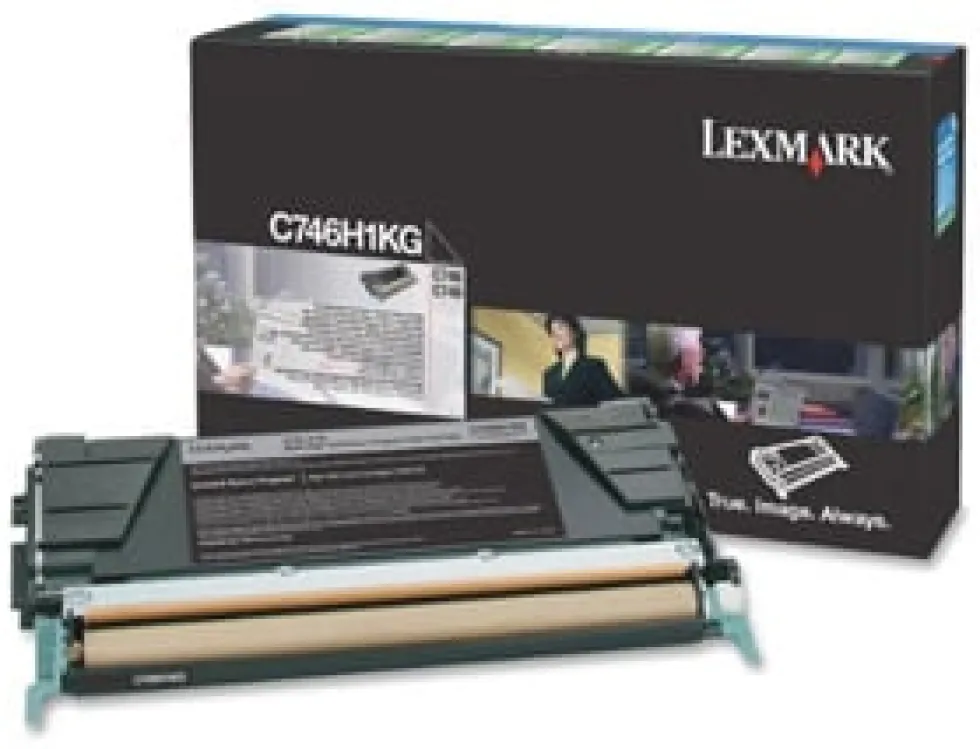 Toner LEXMARK C746H1KG 12K svart