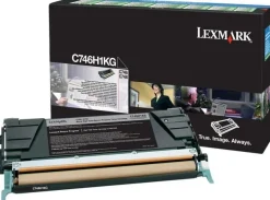 Toner LEXMARK C746H1KG 12K svart