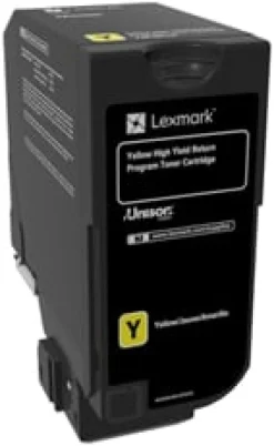 Toner LEXMARK 74C2HY0 12K gul