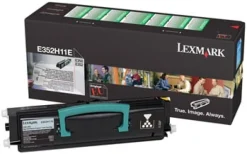 Toner LEXMARK E352H11E 9K svart