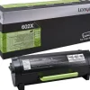 Toner LEXMARK 60F2X00 602X 20K svart