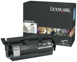 Toner LEXMARK T654X31E 36K svart